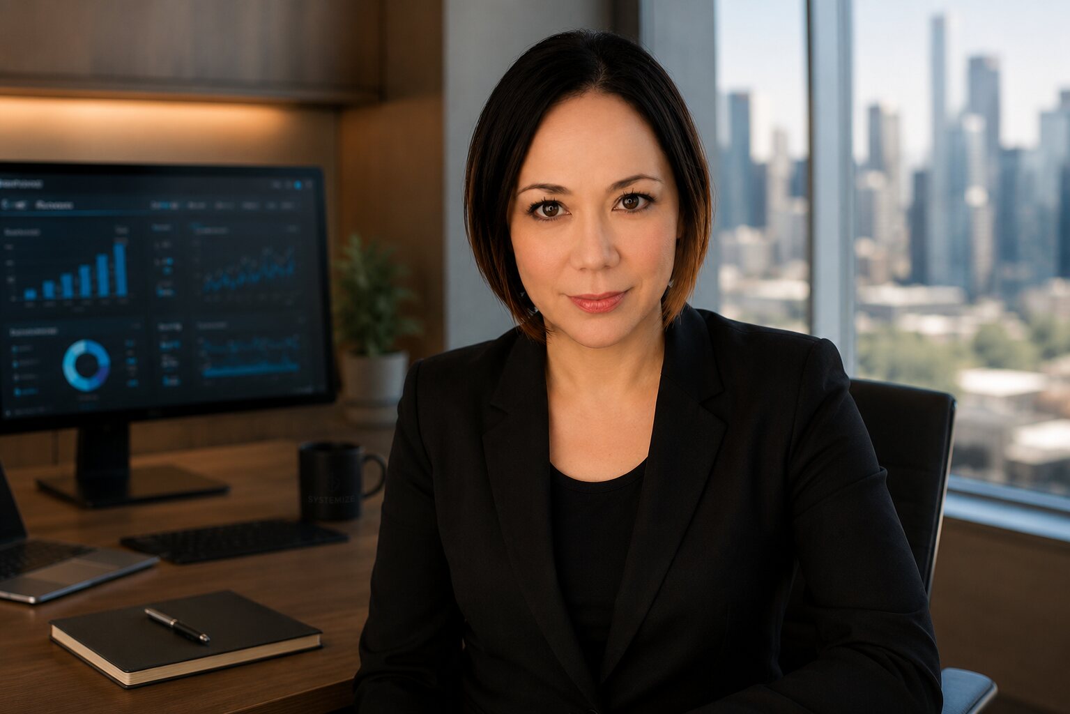 Portrait of Liz Beaty, founder of Systemize